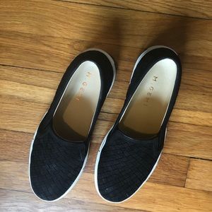 M. Gemi woven slip on sneakers